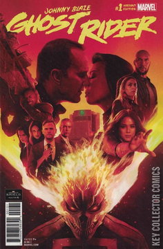 Variant Cover for Damnation: Johnny Blaze, Ghost Rider #1