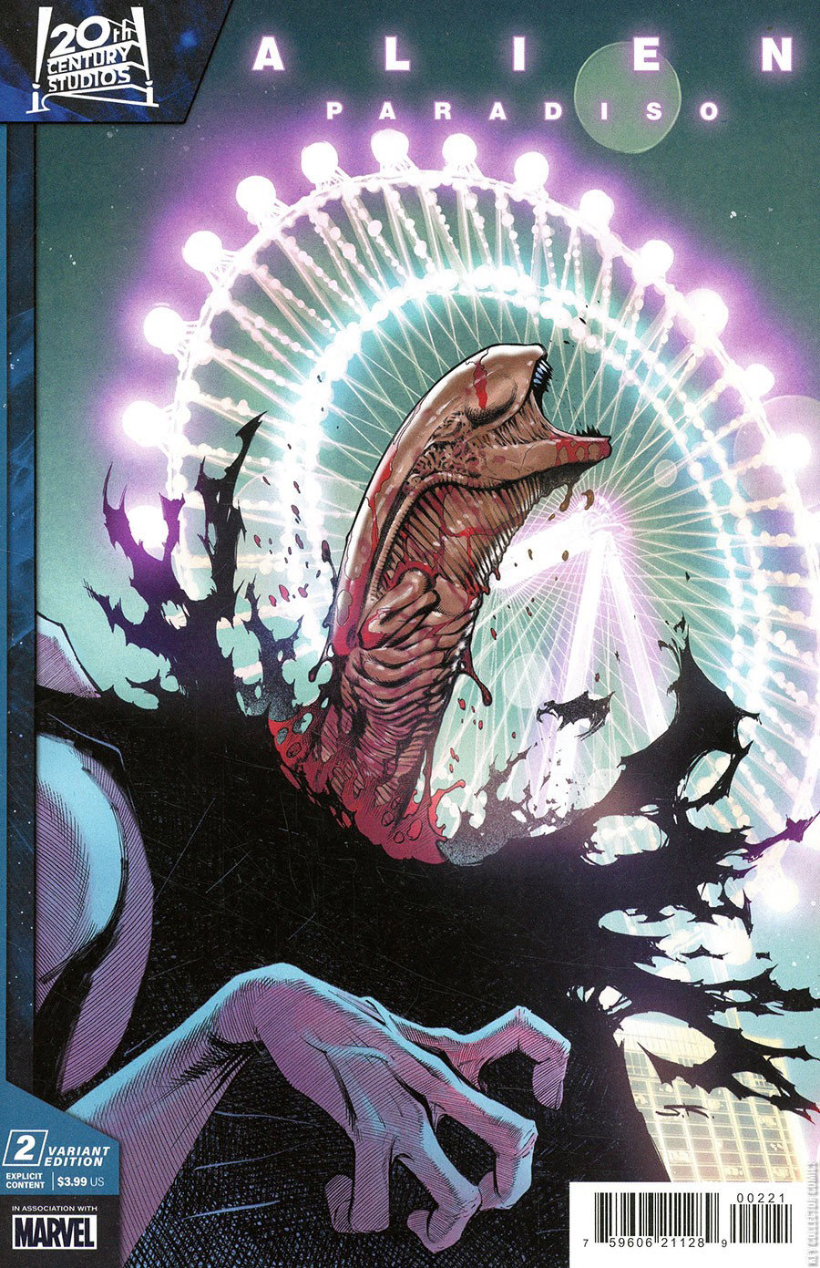 Alien: Paradiso #2 Published January 2025 | Key Collec