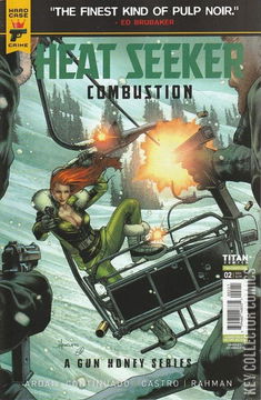 Variant Cover for Heat Seeker: Combustion - A Gun Honey Series #2
