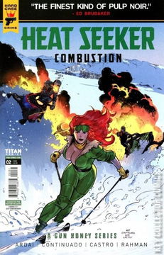Variant Cover for Heat Seeker: Combustion - A Gun Honey Series #2