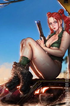 Variant Cover for Heat Seeker: Combustion - A Gun Honey Series #2