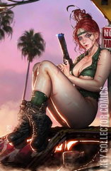 Variant Cover for Heat Seeker: Combustion - A Gun Honey Series #2