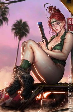 Variant Cover for Heat Seeker: Combustion - A Gun Honey Series #2