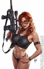 Variant Cover for Heat Seeker: Combustion - A Gun Honey Series #2