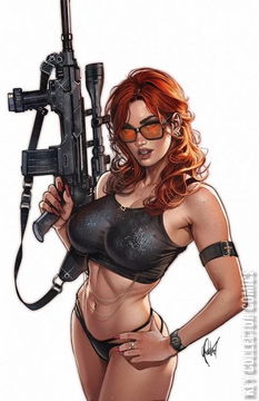 Variant Cover for Heat Seeker: Combustion - A Gun Honey Series #2
