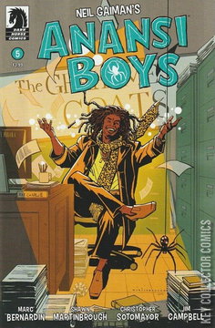 Variant Cover for Anansi Boys #5