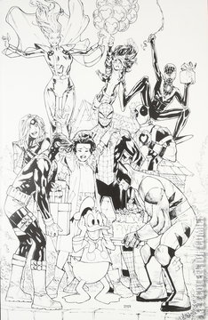 Variant Cover for What If...? Donald Duck Became Wolverine #1