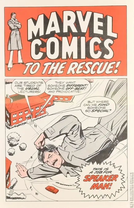 Cover art for Marvel Comics to the Rescue