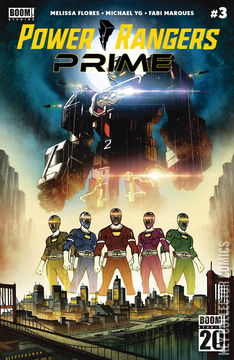 Variant Cover for Power Rangers: Prime #3