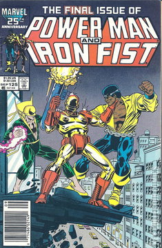 Variant Cover for Power Man and Iron Fist #125