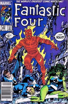 Variant Cover for Fantastic Four #289