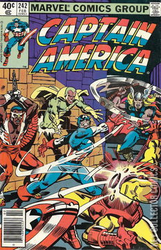 Variant Cover for Captain America #242