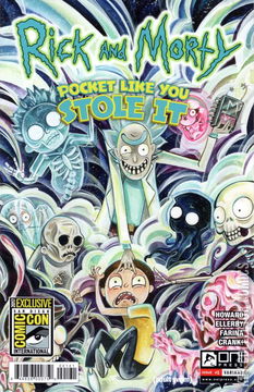 Variant Cover for Rick and Morty: Pocket Like You Stole It #1