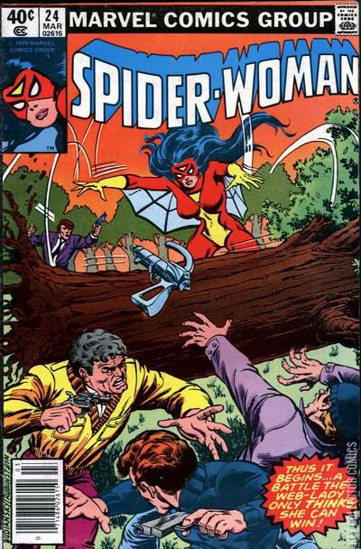 Cover art for Spider-Woman #24 