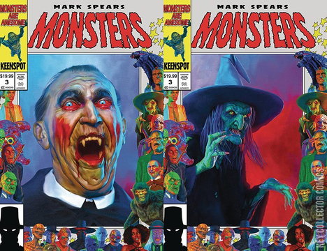 Variant Cover for Mark Spears: Monsters #3