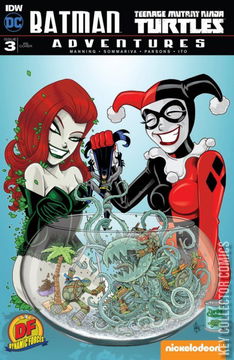 Variant Cover for Batman / Teenage Mutant Ninja Turtles Adventures #3