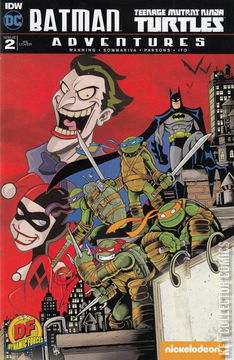 Variant Cover for Batman / Teenage Mutant Ninja Turtles Adventures #2