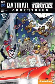 Variant Cover for Batman / Teenage Mutant Ninja Turtles Adventures #2