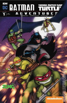 Variant Cover for Batman / Teenage Mutant Ninja Turtles Adventures #1