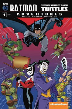 Variant Cover for Batman / Teenage Mutant Ninja Turtles Adventures #1