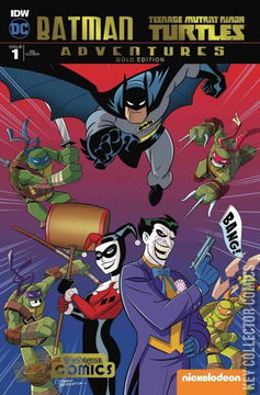 Variant Cover for Batman / Teenage Mutant Ninja Turtles Adventures #1