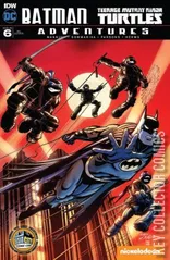 Variant Cover for Batman / Teenage Mutant Ninja Turtles Adventures #6