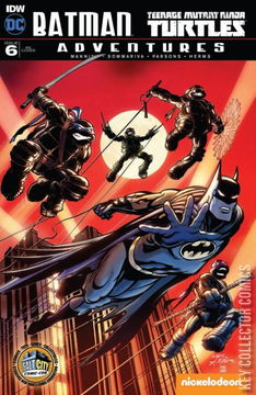 Variant Cover for Batman / Teenage Mutant Ninja Turtles Adventures #6