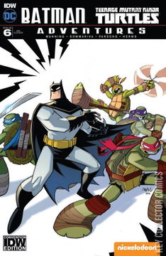 Variant Cover for Batman / Teenage Mutant Ninja Turtles Adventures #6