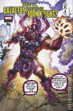 Variant Cover for What If? Galactus Transformed Moon Knight #1