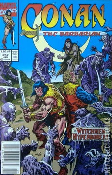 Variant Cover for Conan the Barbarian #252