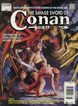 Variant Cover for Savage Sword of Conan, The #210
