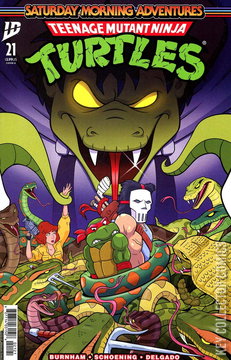 Variant Cover for Teenage Mutant Ninja Turtles: Saturday Morning Adventures #21