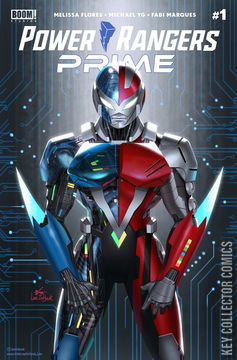 Variant Cover for Power Rangers: Prime #1
