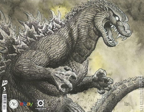Variant Cover for Godzilla: Monsterpiece Theatre #3