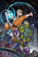 Variant Cover for Teenage Mutant Ninja Turtles / Naruto #2