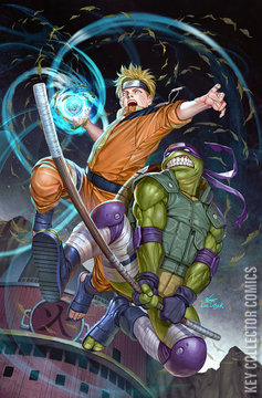 Variant Cover for Teenage Mutant Ninja Turtles / Naruto #2