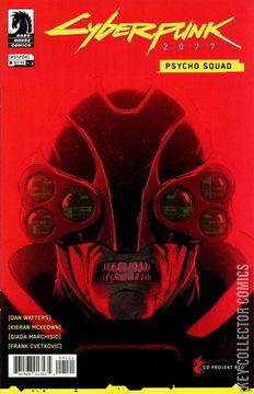 Variant Cover for Cyberpunk 2077: Psycho Squad #1