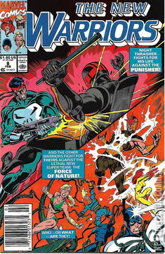 Variant Cover for New Warriors #8