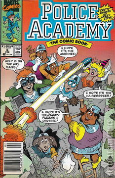 Variant Cover for Police Academy #6
