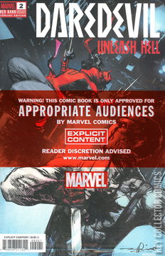 Variant Cover for Daredevil: Unleash Hell - Red Band #2