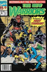 Variant Cover for New Warriors #24