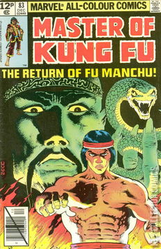 Variant Cover for Master of Kung Fu #83