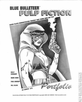 Blue Bulleteer Pulp Fiction Portfolio