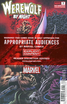 Variant Cover for Werewolf By Night: Red Band #7