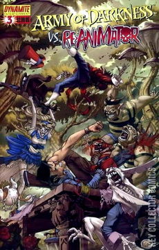 Variant Cover for Army of Darkness vs. Reanimator #3