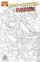 Variant Cover for Army of Darkness vs. Reanimator #1