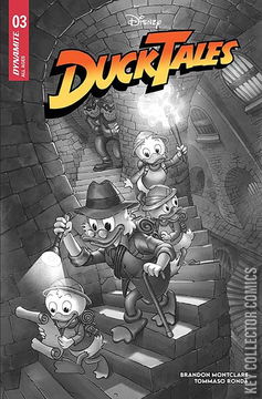 Variant Cover for DuckTales #3