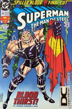 Variant Cover for Superman: The Man of Steel #29