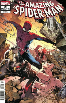 Variant Cover for Amazing Spider-Man #68.DEATHS