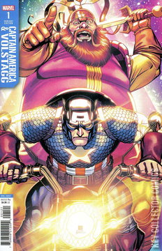 Variant Cover for Captain America & Volstagg #1